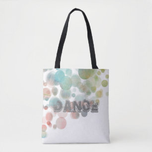 hübsche Aquarelltanztasche abstrakt