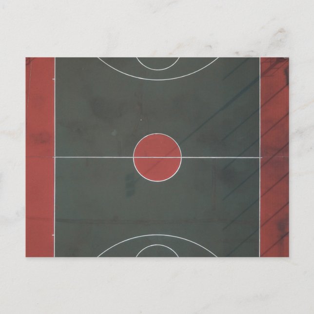 Hübsche Basketball-Kunstwerke Postkarte (Vorderseite)