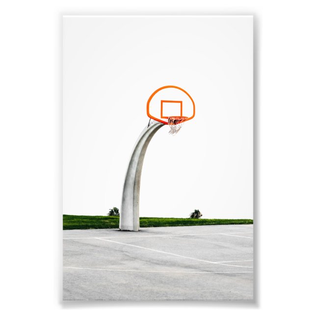 Hübsche Basketballarmatur Fotodruck (Vorne)