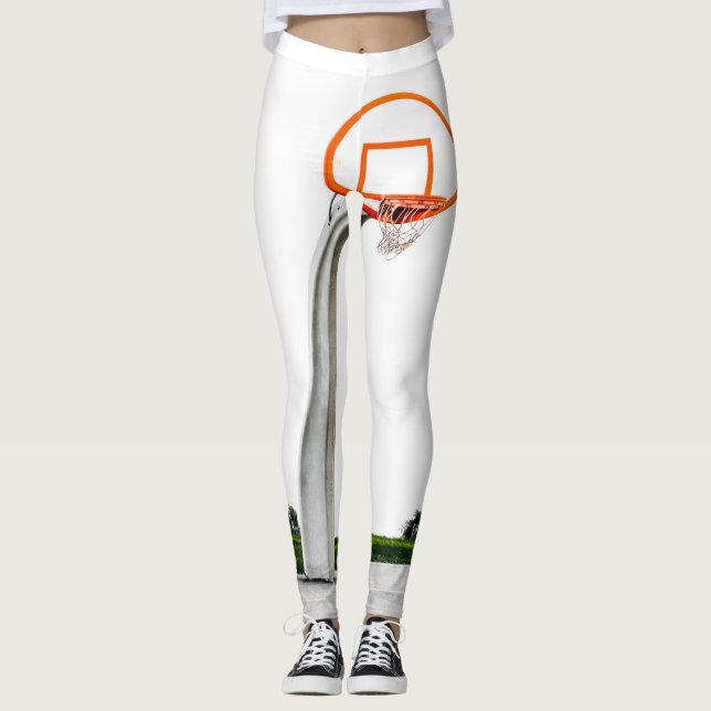 Hübsche Basketballarmatur Leggings (Vorderseite)