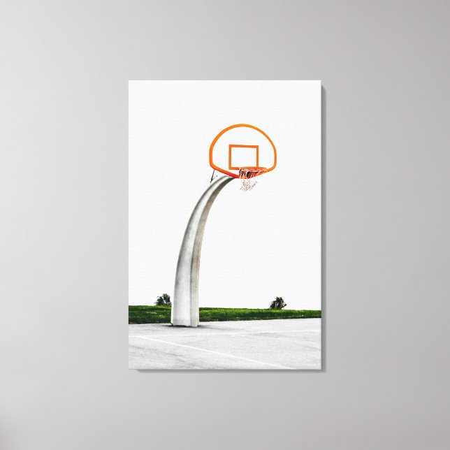 Hübsche Basketballarmatur Leinwanddruck (Vorderseite)