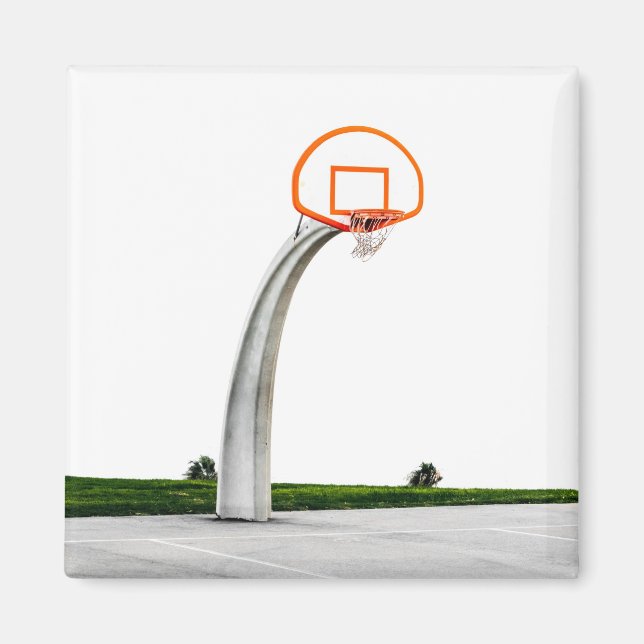Hübsche Basketballarmatur Magnet (Vorne)
