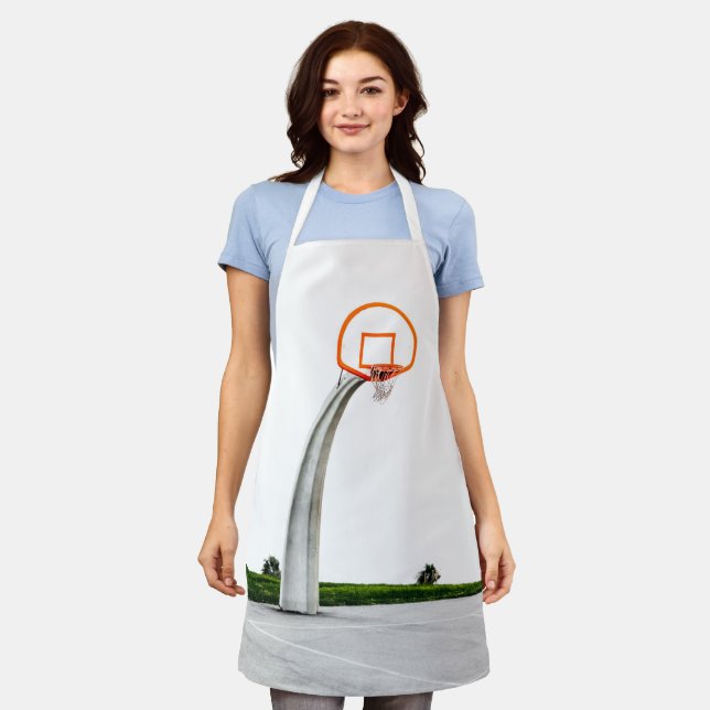 Hübsche Basketballarmatur Schürze (Getragen)