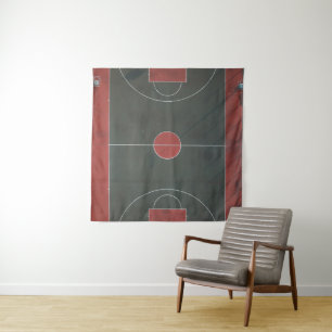 Hübsche Basketballarmatur Wandteppich