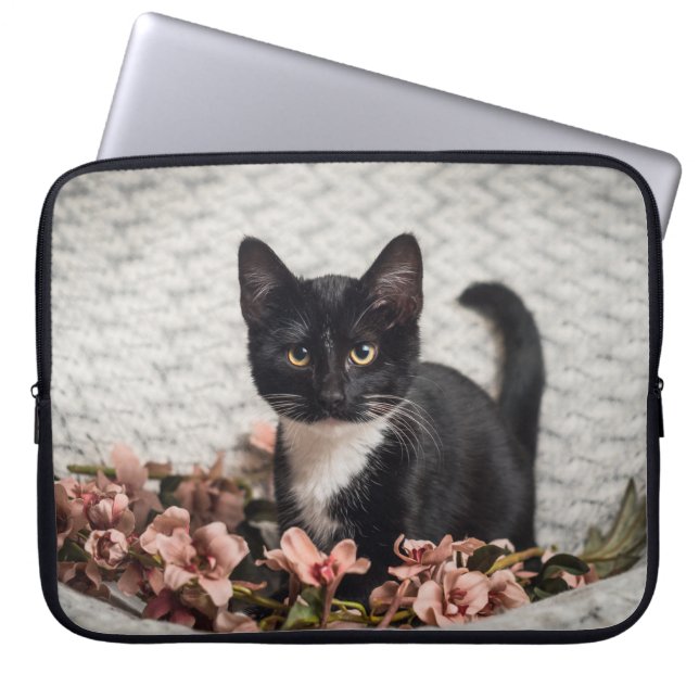 Hübsche Bella Rose Laptopschutzhülle (Vorderseite)