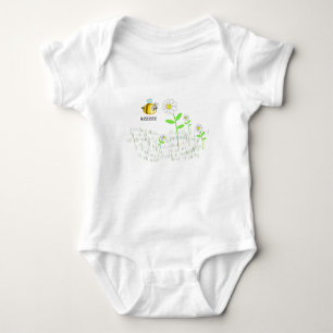 Hübsche Bienen-Bodysuits Baby Strampler