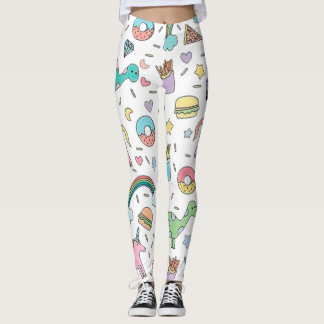 Hübsche Bitte mit Sprinklen oben Leggings