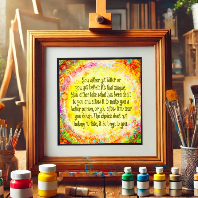 Hübsche bittere oder besser gelbe Inspirivität Fotodruck (Von Creator hochgeladen)