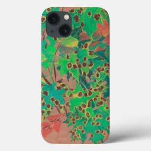 Hübsche Blätter, Blüten im Herbst, grün, gelb und Case-Mate iPhone Hülle