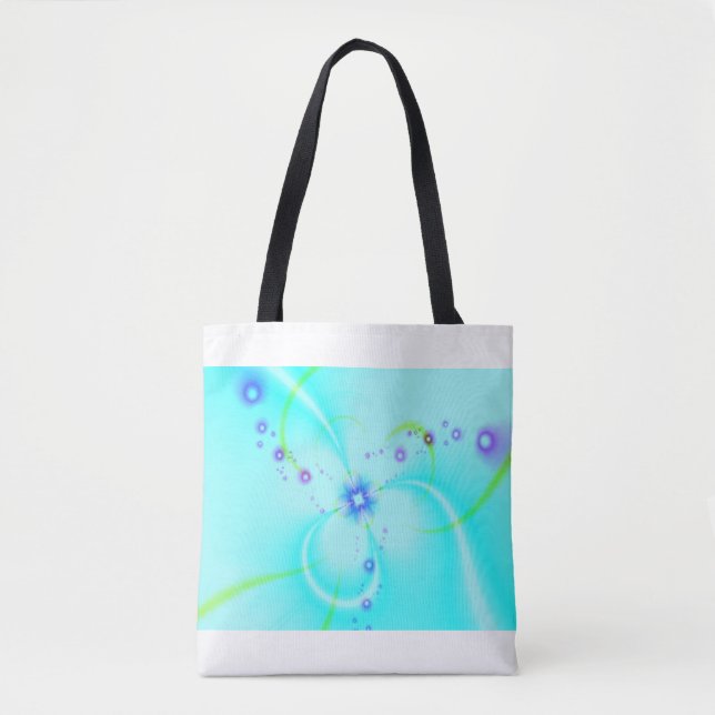 Hübsche blaue Blume (Vorderseite)