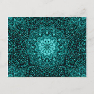 Hübsche Blaue Blume Postkarte