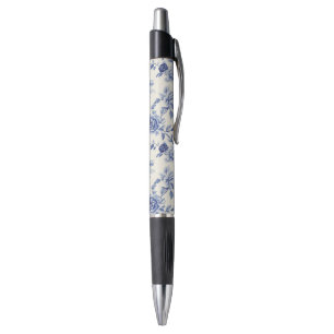 Hübsche blaue Blumen Kugelschreiber