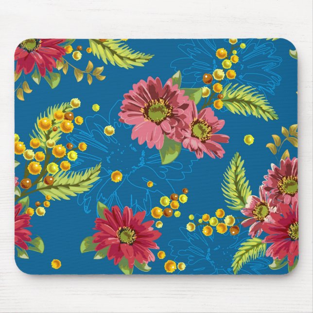 Hübsche Blume Blumenmousepad Mousepad (Vorne)