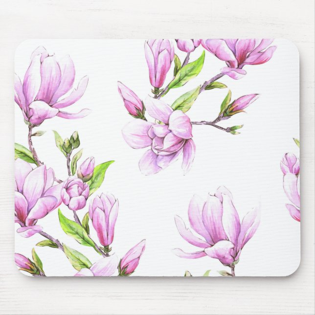 Hübsche Blume Blumenmousepad Mousepad (Vorne)