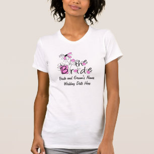 Hübsche Blume Der Bridge individualisierbare T - S T-Shirt
