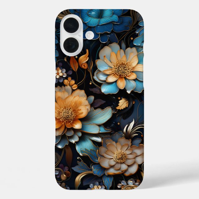 Hübsche Blume Design Phone Case (Rückseite)