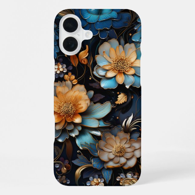 Hübsche Blume Design Phone Case iPhone Hülle (Rückseite)
