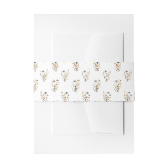 Hübsche Blume Einladungsbanderole (Vorderseite Beispiel)