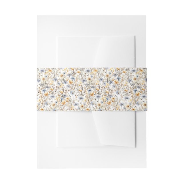 Hübsche Blume Einladungsbanderole (Vorderseite Beispiel)