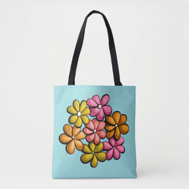 Hübsche Blume farbenfrohe Girls (Vorderseite)