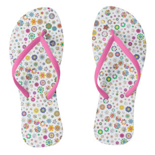 Hübsche Blume - farbige Flip Flops