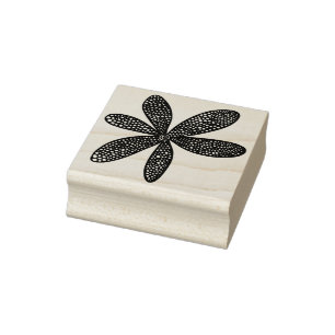 Hübsche Blume Gummistempel