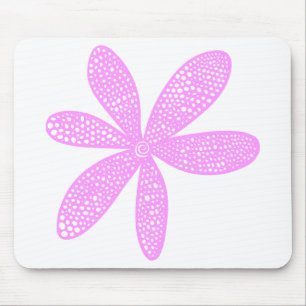 Hübsche Blume - Leichte Violette Mousepad