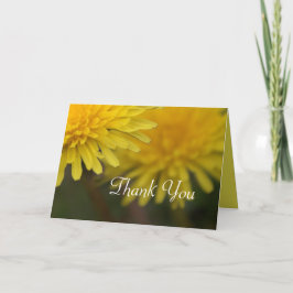 Hübsche Blume-Löwenzahn-Gastgeschenk Hochzeit Dankeskarte