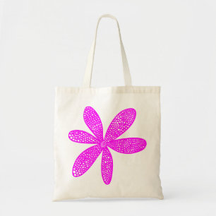 Hübsche Blume - Magenta Tragetasche