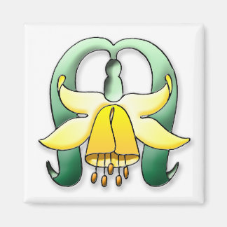 Hübsche Blume Magnet
