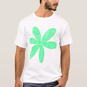 Hübsche Blume - Minze grün T-Shirt