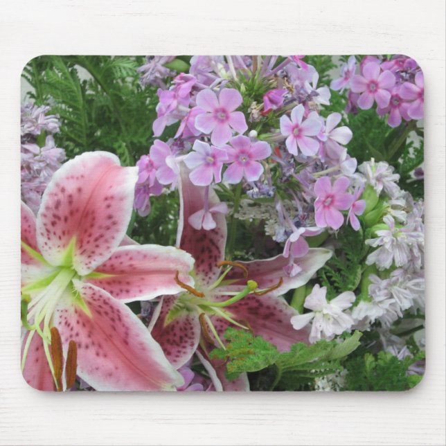 Hübsche Blume Mousepad (Vorne)