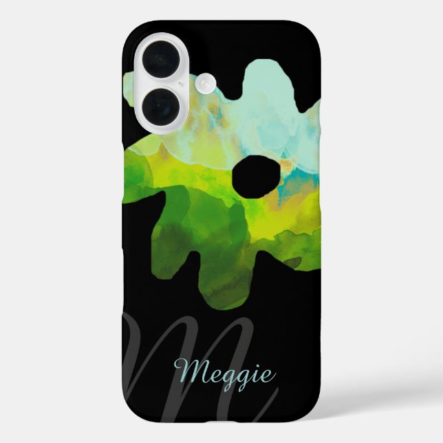 hübsche Blume personalisiert Case-Mate iPhone Hülle (Rückseite)