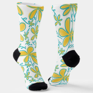 Hübsche Blume Socken