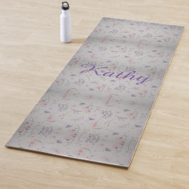 Hübsche Blume Yogamatte