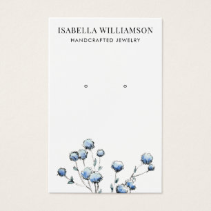 Hübsche Blumen-Aquarellenkarte