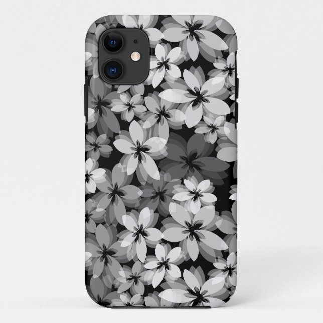 Hübsche Blumen Case-Mate iPhone Hülle (Rückseite)