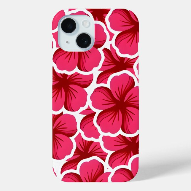 Hübsche Blumen in rosa Farbe  Case-Mate iPhone Hülle (Rückseite)
