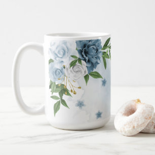 hübsche Blumen Kaffeetasse