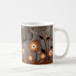 Hübsche Blumen Kaffeetasse