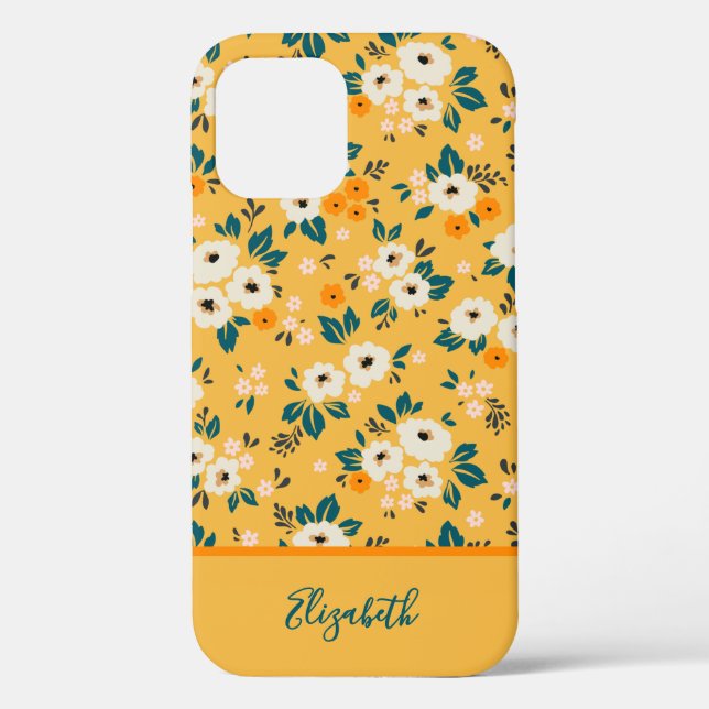 Hübsche Blumen Mädchenhaft  Case-Mate iPhone Hülle (Rückseite)