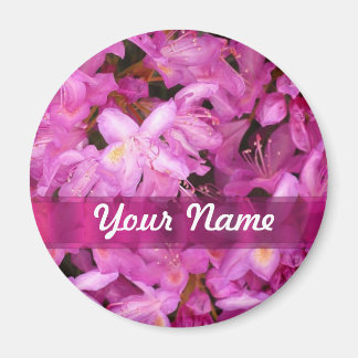 Hübsche Blumen personalisiert Magnet