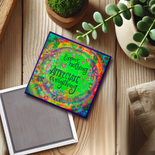 Hübsche Blumen schätzen alles Inspiration Magnet