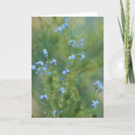 Hübsche Blumen Wildblume Art Note Card Karte