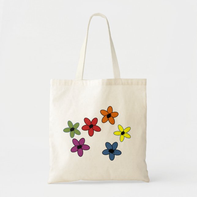 Hübsche Blumenblatt-Tasche Tragetasche (Vorne)