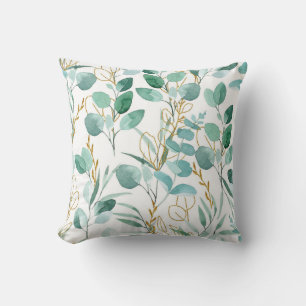 Hübsche Blumendekoration auffallend Kissen