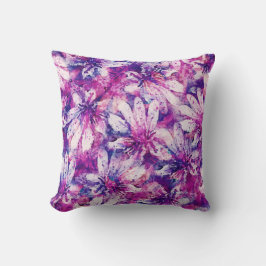 Hübsche Blumendekoration auffallend Kissen