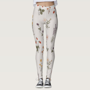Hübsche Blumenfarbige YOGA-Leggings Leggings