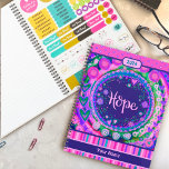 Hübsche Blumenhoffung Freude an Lila Inspiritivitä Planer<br><div class="desc">Diese hübsche Inspirivity Blumenhoffen lila anpassbarer Planer ist der perfekte Weg, um jeden Tag bleibe organisiert. Diese Planer sind großartig für diejenigen, die jedes Jahr an der Herausforderung eines Wortes teilnehmen. Das farbenfrohe und inspirierende One Word Kunstwerk ist ein großartiges personalisiertes Geschenk für Familie, Freunde, Kollegen oder Lehrer. Holen Sie...</div>
