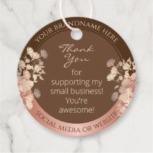 Hübsche Blumenprodukte - Braune und Rose Gold